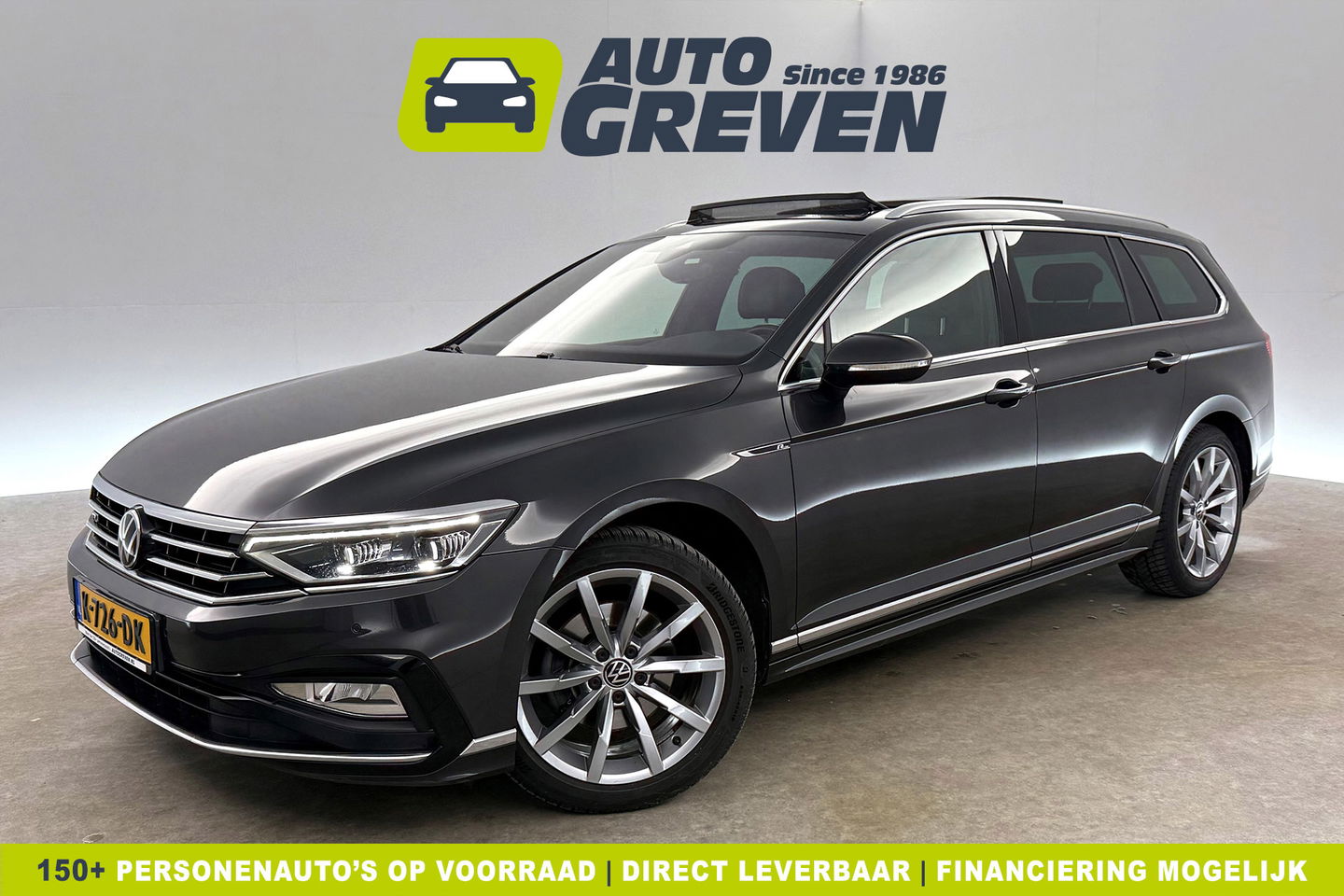 Volkswagen Passat 1.5 TSI 150PK R-Line DSG Pano Virtual Trekhaak LED ACC Camera Clima Carplay Leder Navi 18"LMV PDC