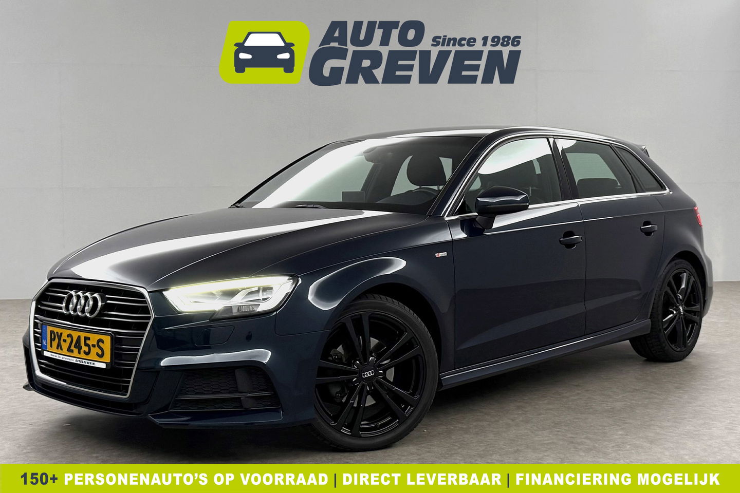 Audi A3 1.0 TFSI S-line LED Cruise Clima Navigatie Parkeersensoren 18''LMV