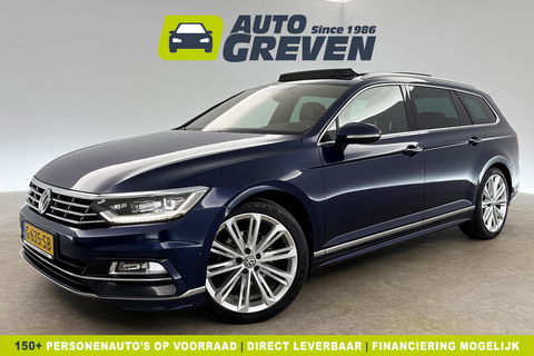 Volkswagen Passat 1.5 TSI 150PK R-line DSG Pano LED ACC Virtual Carplay Trekhaak Camera Navi Clima PDC Leder 19"LMV