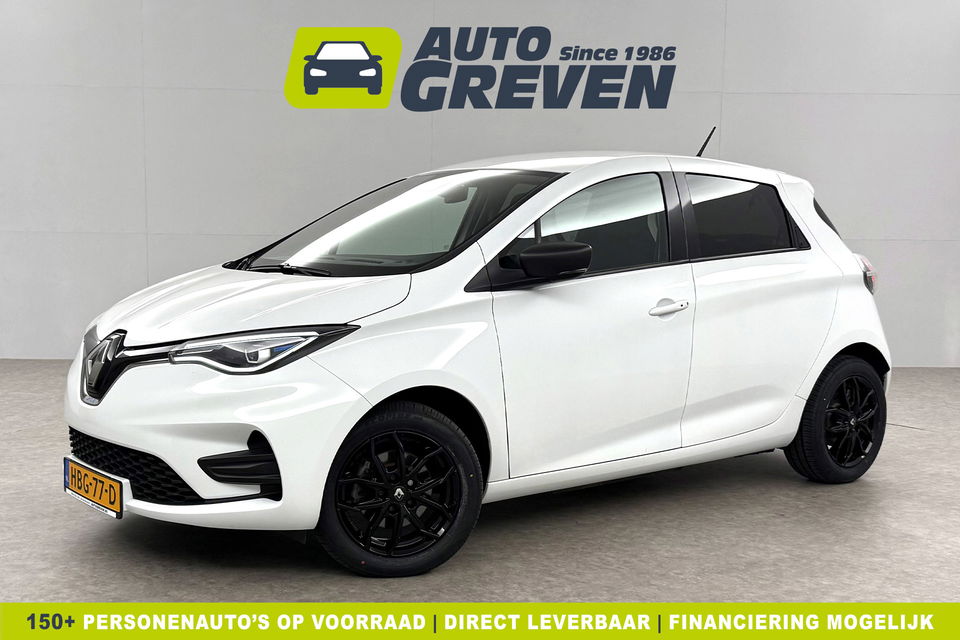 Renault ZOE R110 Life 52 kWh | Huur Accu | 109PK Elektrisch Automaat Virtual Airco Carplay Cruise 16"LMV