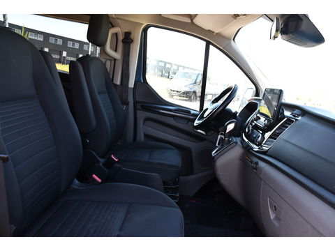 Ford Transit Custom 300 2.0 TDCI L2H1 Limited DC Camera, Cruise, Carplay, 170PK, Trekhaak, Stoelverwarming, Automaat, 2 x Schuifdeur, Uniek!