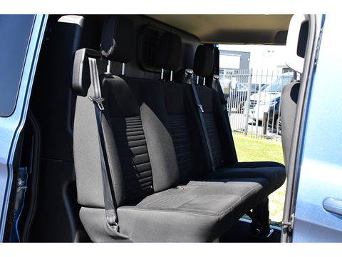 Ford Transit Custom 300 2.0 TDCI L2H1 Limited DC Camera, Cruise, Carplay, 170PK, Trekhaak, Stoelverwarming, Automaat, 2 x Schuifdeur, Uniek!