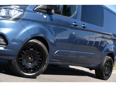 Ford Transit Custom 300 2.0 TDCI L2H1 Limited DC Camera, Cruise, Carplay, 170PK, Trekhaak, Stoelverwarming, Automaat, 2 x Schuifdeur, Uniek!