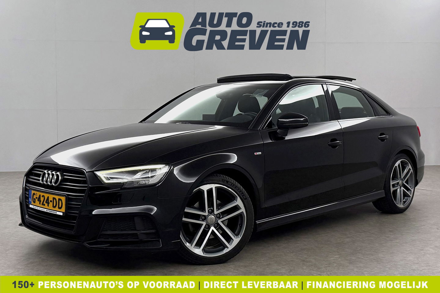 Audi A3 35 TFSI S-Line 150PK Pano LED Carplay Virtual Clima Cruise Navi PDC 18''LMV