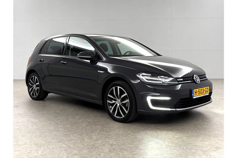 Volkswagen e-Golf E-DITION 136PK ELEKTRISCH | LED Virtual Clima Cruise Navigatie PDC 17''LMV