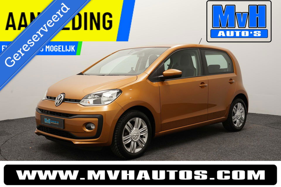 Volkswagen up! 1.0 BMT high up!|CRUISE|LEER|CLIMA|ORG.NL|LED