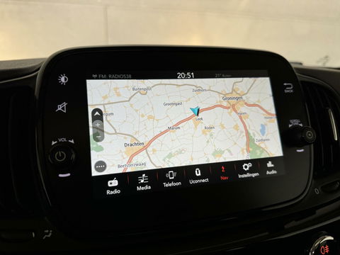 Fiat 500 0.9 TwinAir Turbo Lounge Pano Carplay Cruise NAP
