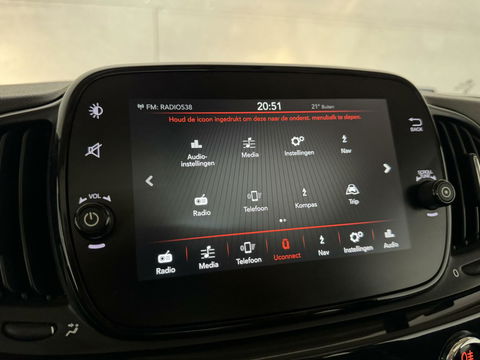 Fiat 500 0.9 TwinAir Turbo Lounge Pano Carplay Cruise NAP