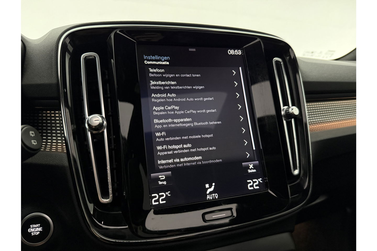 Volvo XC40 1.5 T5 Twin Engine R-Design 262PK Pano Camera LED Virtual Sfeer Trekhaak Memory Carplay Clima Cruise Navi PDC 20''LMV
