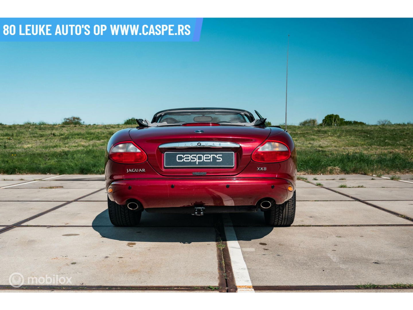 Jaguar XK8 4.0 V8 Convertible | Origineel NL | Metallic rood