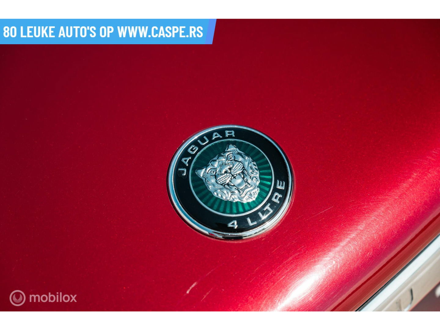 Jaguar XK8 4.0 V8 Convertible | Origineel NL | Metallic rood
