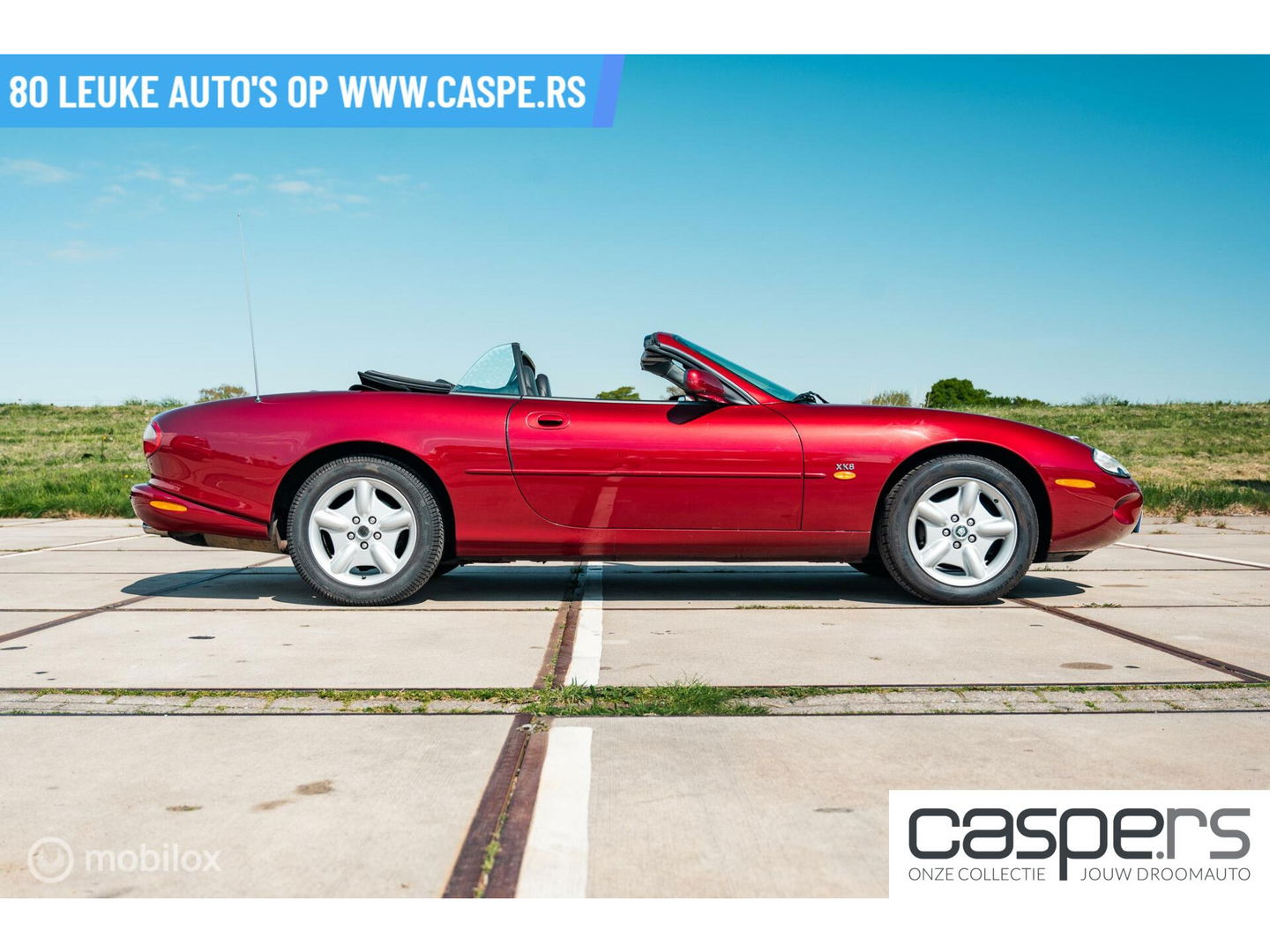 Jaguar XK8 4.0 V8 Convertible | Origineel NL | Metallic rood