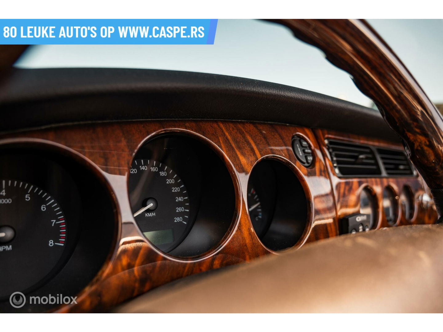 Jaguar XK8 4.0 V8 Convertible | Origineel NL | Metallic rood
