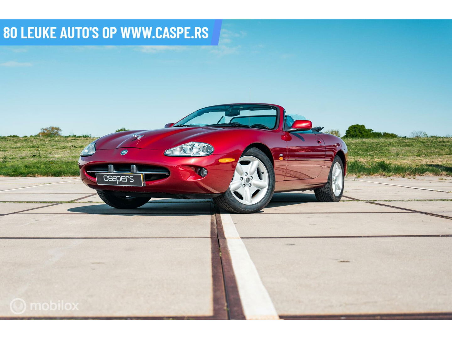 Jaguar XK8 4.0 V8 Convertible | Origineel NL | Metallic rood