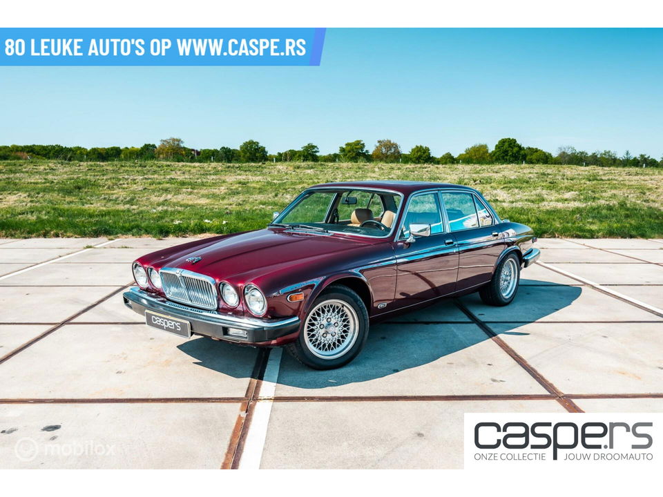 Jaguar XJ 4.2 | Automaat | Oldtimer 1987 | Metallic rood
