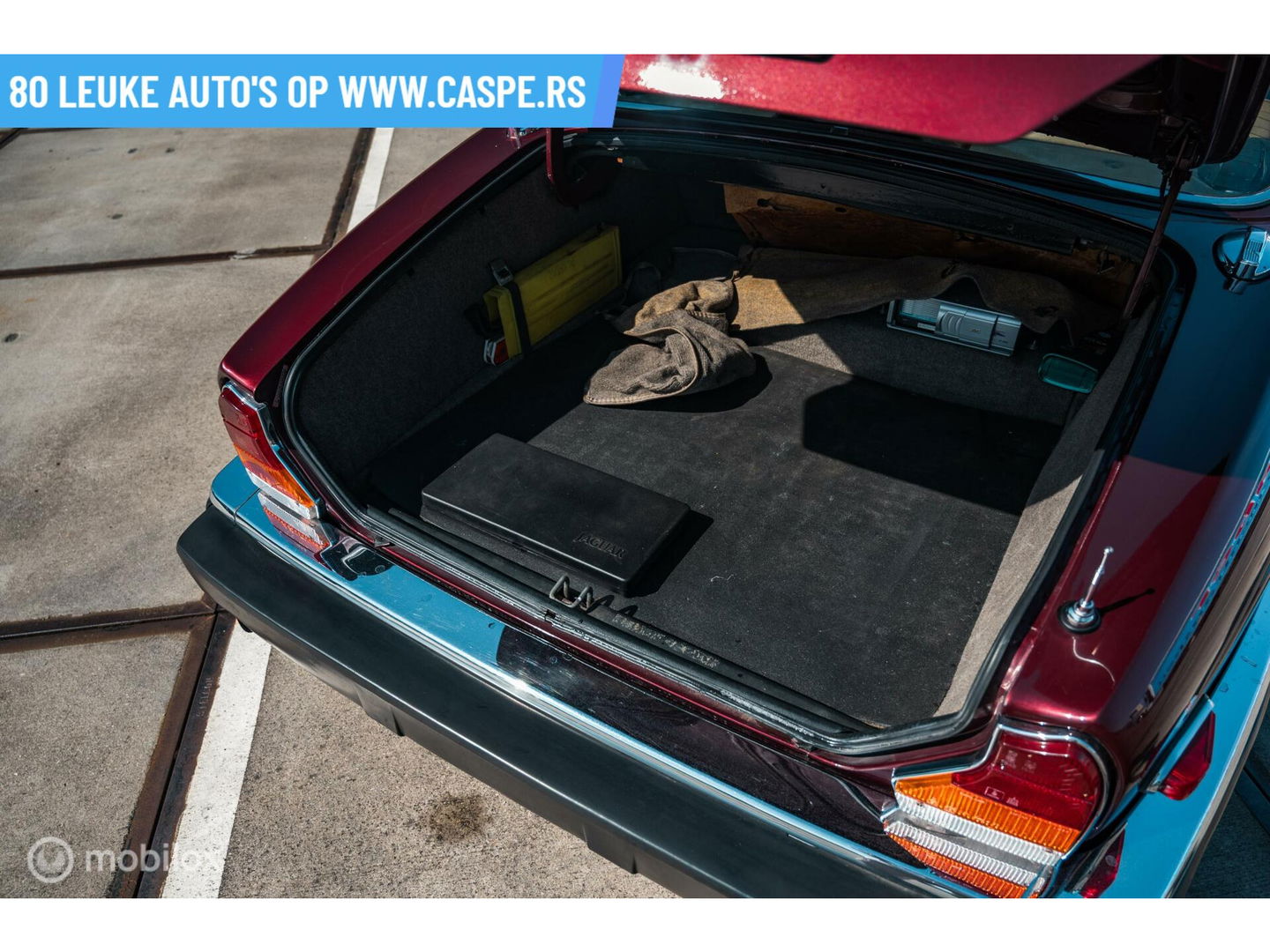 Jaguar XJ 4.2 | Automaat | Oldtimer 1987 | Metallic rood