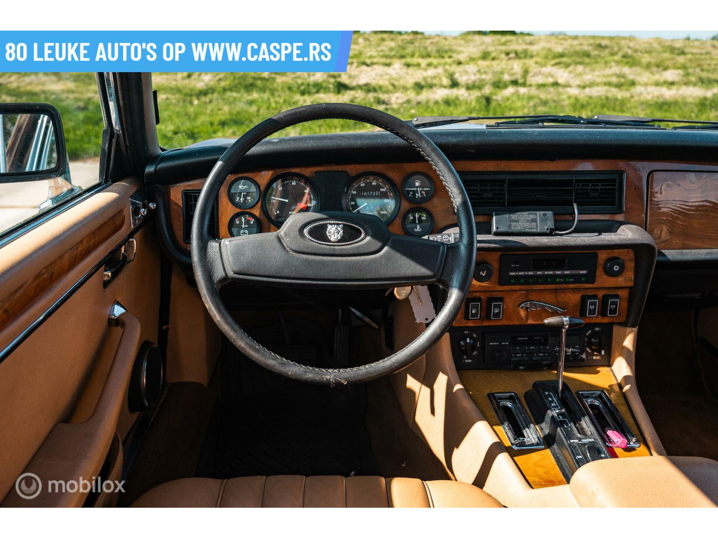 Jaguar XJ 4.2 | Automaat | Oldtimer 1987 | Metallic rood