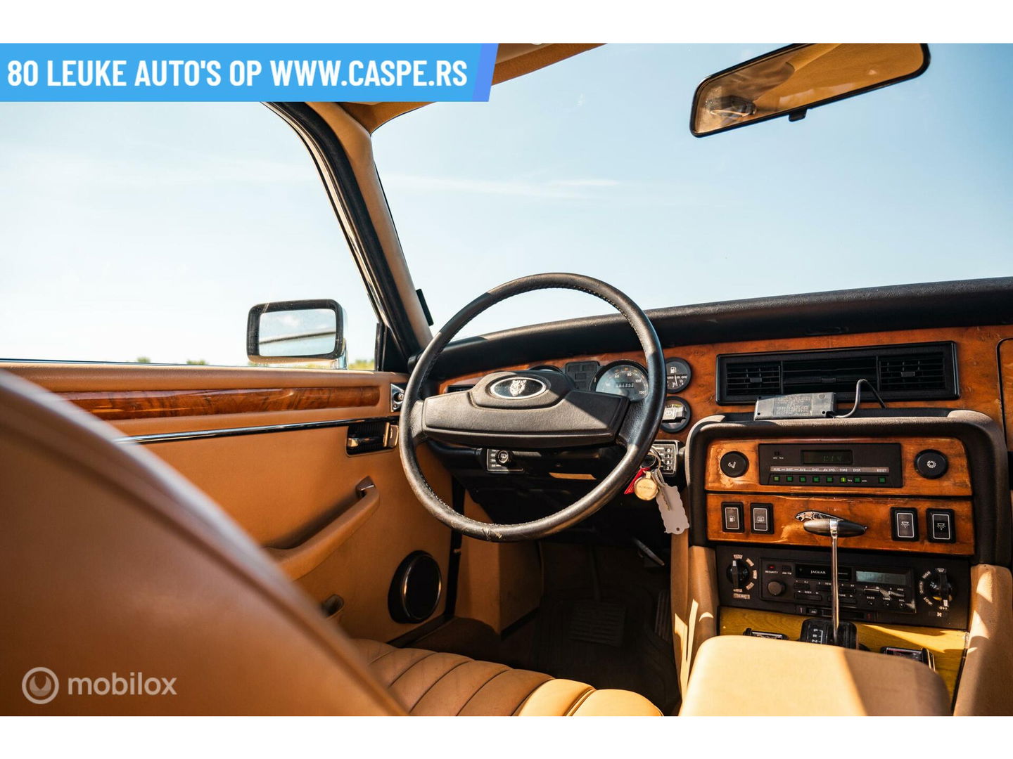 Jaguar XJ 4.2 | Automaat | Oldtimer 1987 | Metallic rood