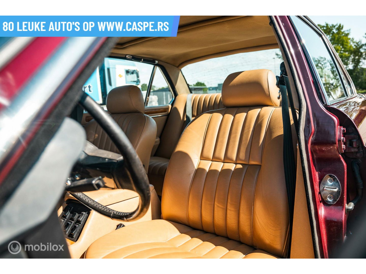 Jaguar XJ 4.2 | Automaat | Oldtimer 1987 | Metallic rood