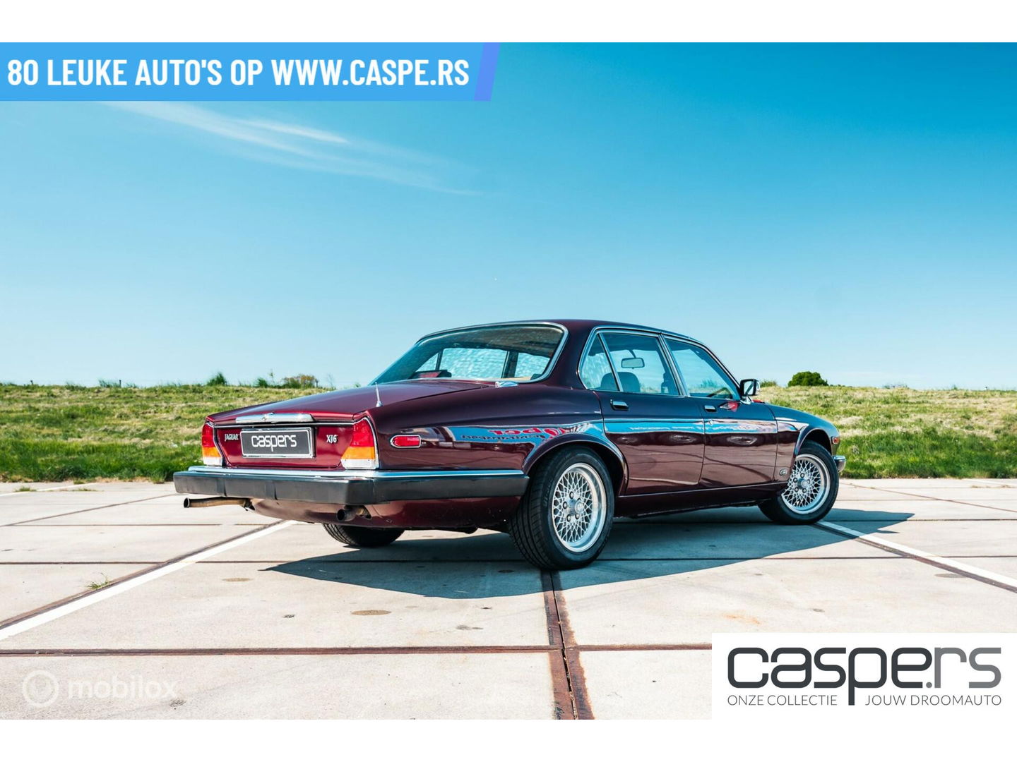 Jaguar XJ 4.2 | Automaat | Oldtimer 1987 | Metallic rood