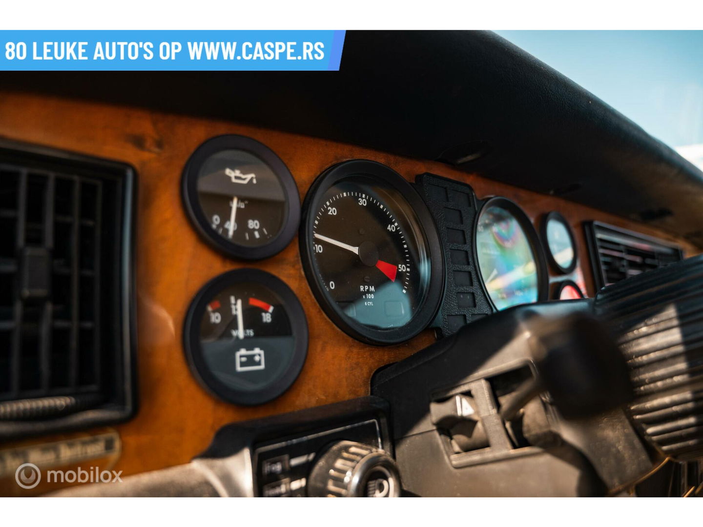 Jaguar XJ 4.2 | Automaat | Oldtimer 1987 | Metallic rood