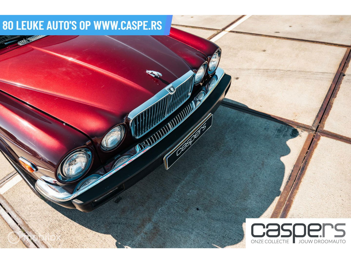 Jaguar XJ 4.2 | Automaat | Oldtimer 1987 | Metallic rood