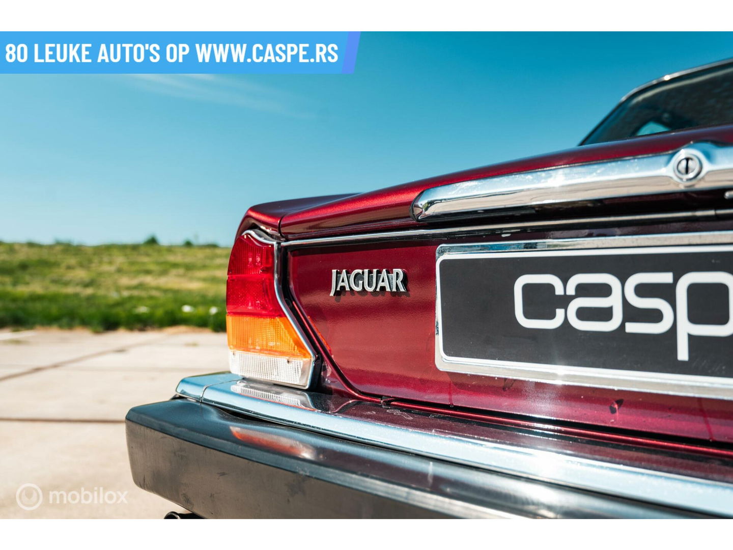 Jaguar XJ 4.2 | Automaat | Oldtimer 1987 | Metallic rood