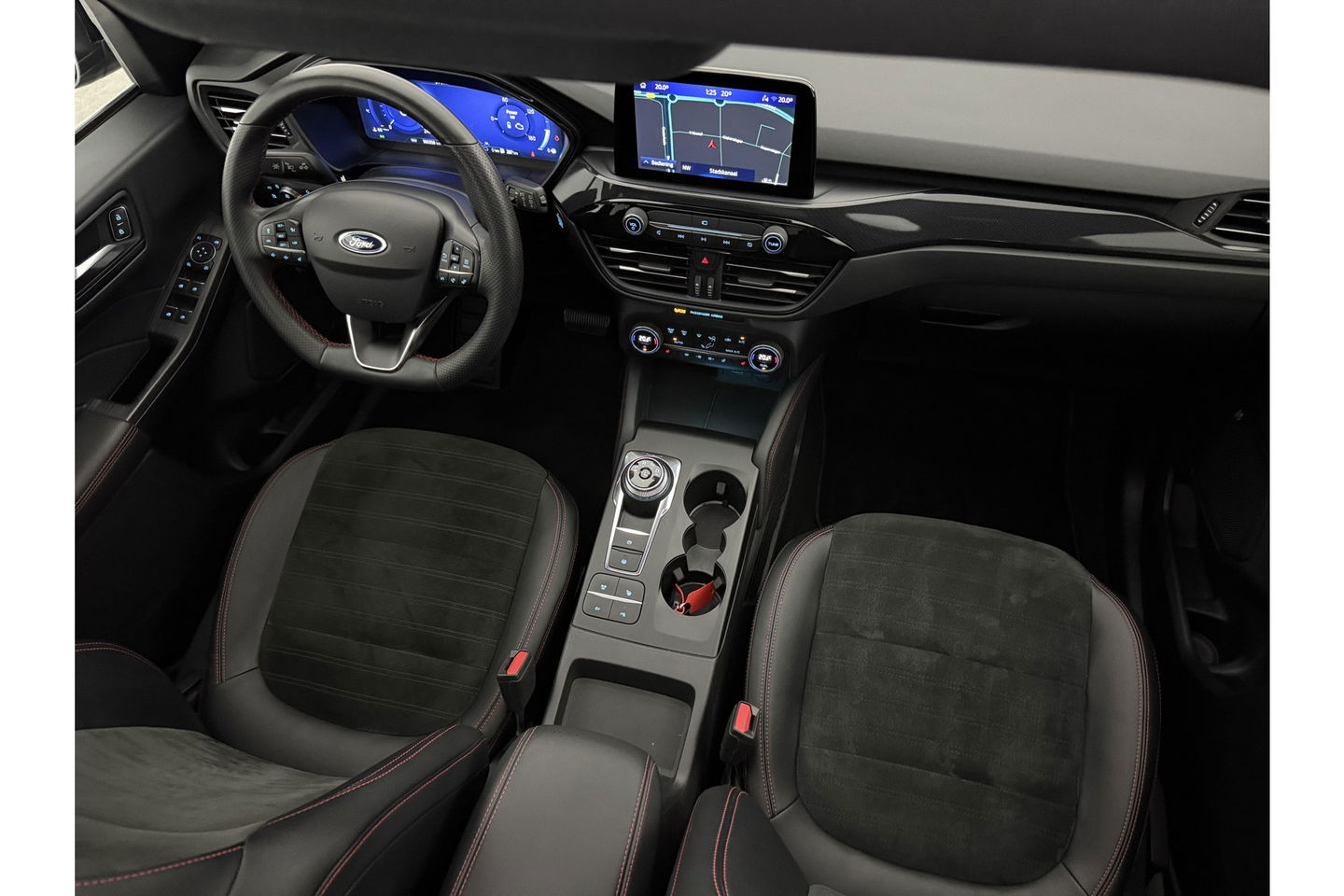 Ford Kuga 2.5 PHEV 209PK ST-Line Pano b/o Camera LED Virtual Trekhaak Carplay Clima Cruise Navi 18"LMV PDC