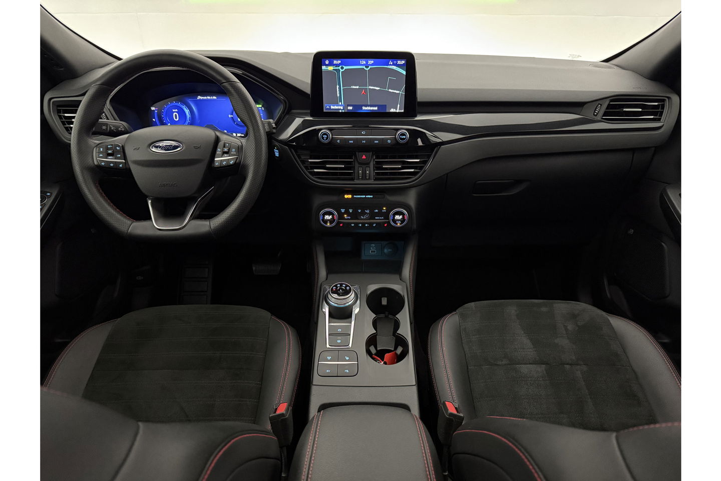 Ford Kuga 2.5 PHEV 209PK ST-Line Pano b/o Camera LED Virtual Trekhaak Carplay Clima Cruise Navi 18"LMV PDC