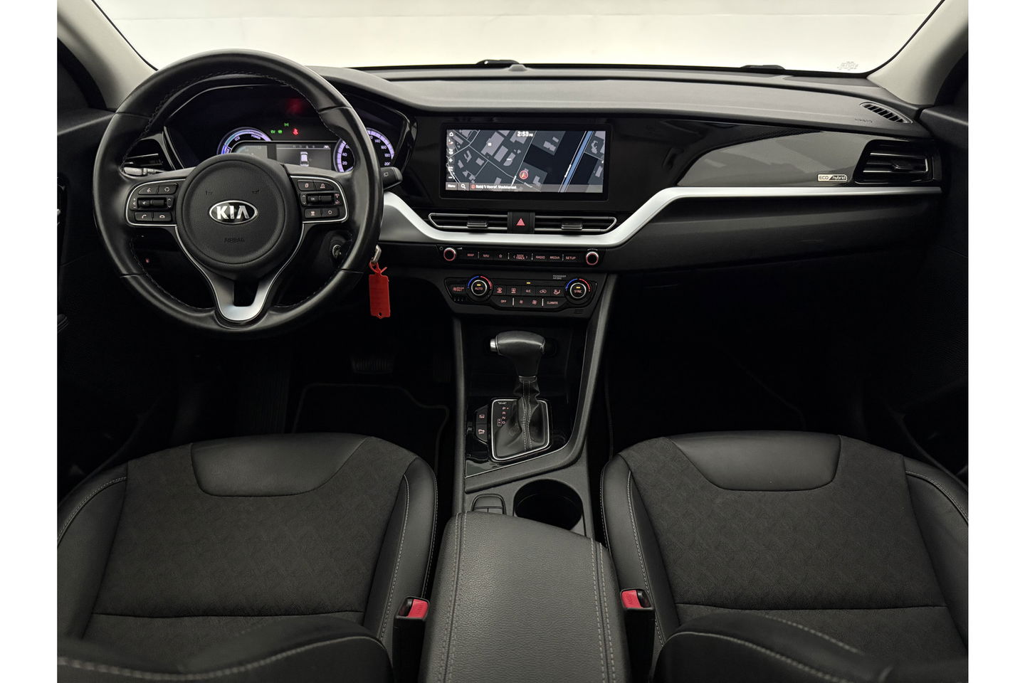 Kia Niro 1.6 GDi Hybrid DynamicLine Camera LED Trekhaak Carplay Clima Cuise Navi PDC 16''LMV