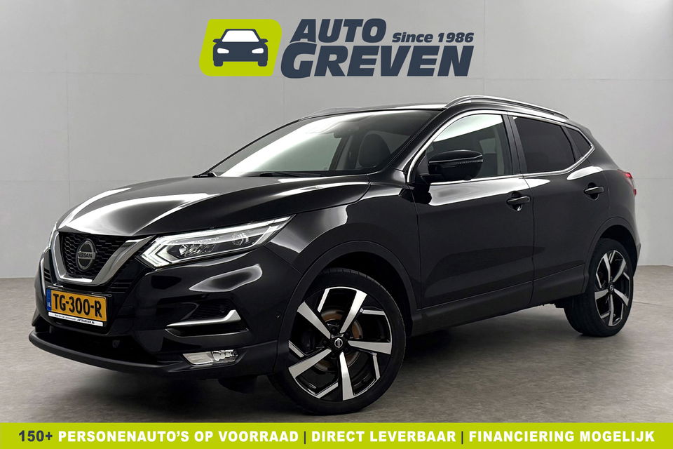 Nissan QASHQAI 1.2 Tekna 360 Camera Trekhaak LED Navi 19"LMV Clima Cruise PDC