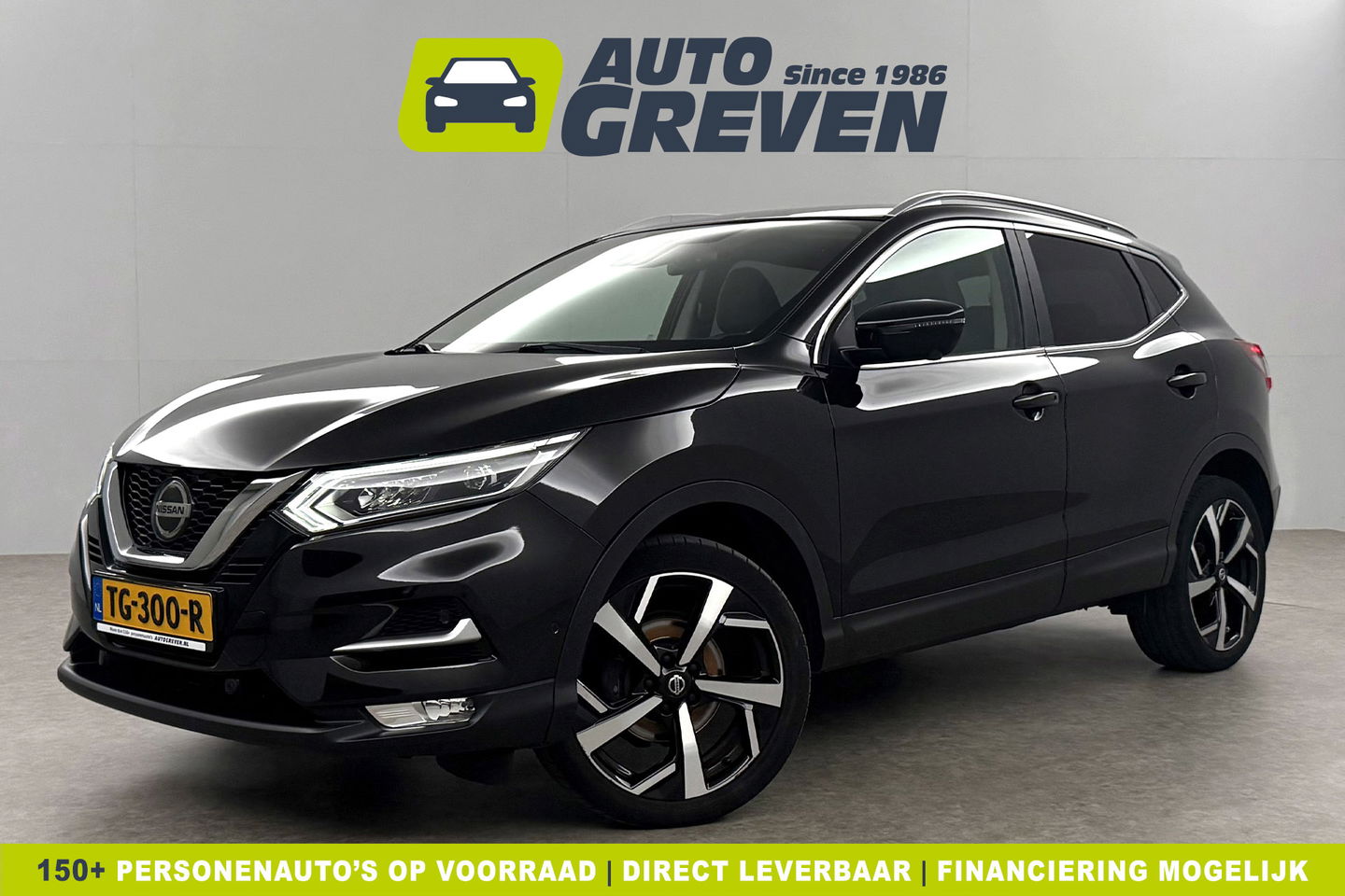 Nissan QASHQAI 1.2 Tekna 360 Camera Trekhaak LED Navi 19"LMV Clima Cruise PDC