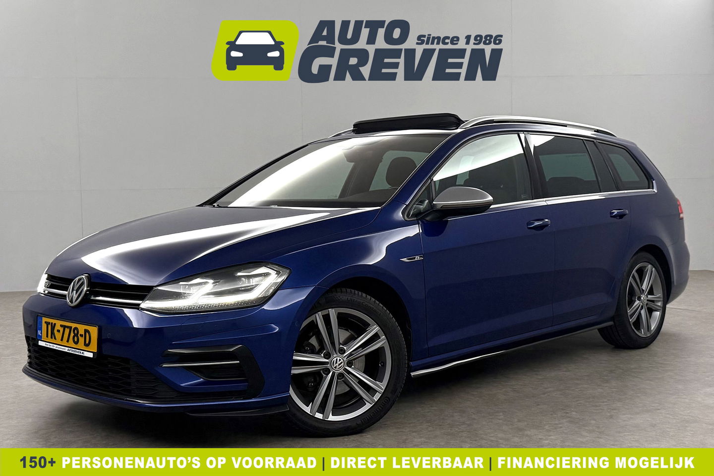 Volkswagen Golf 1.5 TSI 150PK R-line | APK tot 01-2027 | DSG Pano LED Camera Virtual Carplay Clima Cruise Trekhaak Navi PDC 17"LMV