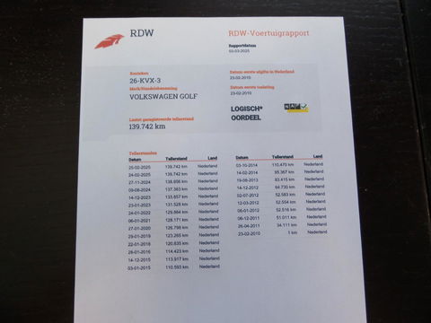 Volkswagen Golf 1.4 TSI 122PK DSG Automaat! "Origineel NL!" Youngtimer! Navigatie Bluetooth, van 2e eigenaar in uniek mooie staat!