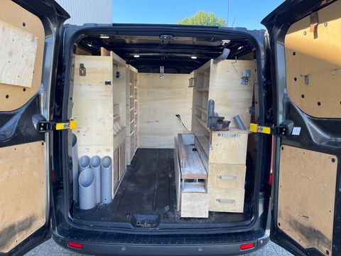 Ford Transit Custom 2.0 TDCI L1H1 SPORT ST-LINE AUTOMAAT LEER NAV I APPLE CARPLY LED-XENON