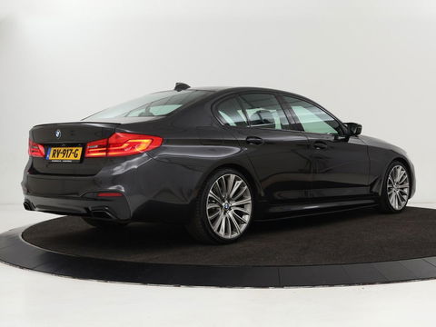 BMW 5 Serie 520i High Executive M-Sport | Trekhaak | Leder | Cruise Control | Navigatie | Stoelverwarming | LED | LMV 20