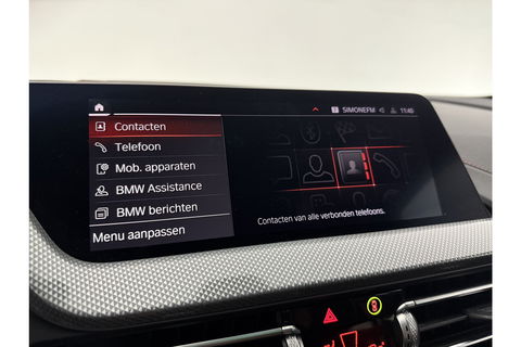 BMW 1-serie 118i M Sport LED Camera Carplay Sfeerverl. Trekhaak Virtual Navi Clima Cruise 17"LMV PDC