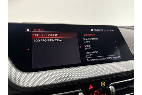 BMW 1-serie 118i M Sport LED Camera Carplay Sfeerverl. Trekhaak Virtual Navi Clima Cruise 17"LMV PDC