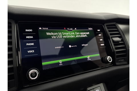 Škoda Kodiaq 1.5 TSI 150PK Sportline DSG Pano Sfeer Memory LED Virtual Camera Carplay Clima Cruise Navi PDC 19"LMV