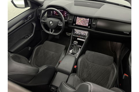 Škoda Kodiaq 1.5 TSI 150PK Sportline DSG Pano Sfeer Memory LED Virtual Camera Carplay Clima Cruise Navi PDC 19"LMV