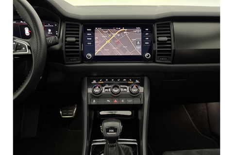 Škoda Kodiaq 1.5 TSI 150PK Sportline DSG Pano Sfeer Memory LED Virtual Camera Carplay Clima Cruise Navi PDC 19"LMV