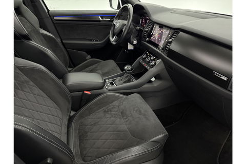 Škoda Kodiaq 1.5 TSI 150PK Sportline DSG Pano Sfeer Memory LED Virtual Camera Carplay Clima Cruise Navi PDC 19"LMV