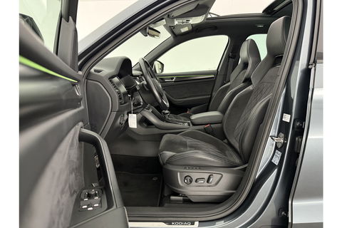 Škoda Kodiaq 1.5 TSI 150PK Sportline DSG Pano Sfeer Memory LED Virtual Camera Carplay Clima Cruise Navi PDC 19"LMV