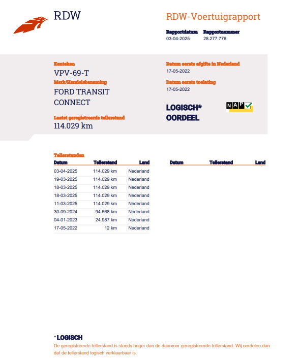 Ford Transit Connect 1.5 EcoBlue L1 Trend AUTOMAAT / CRUISE CONTROLE / AIRCO / EURO 6