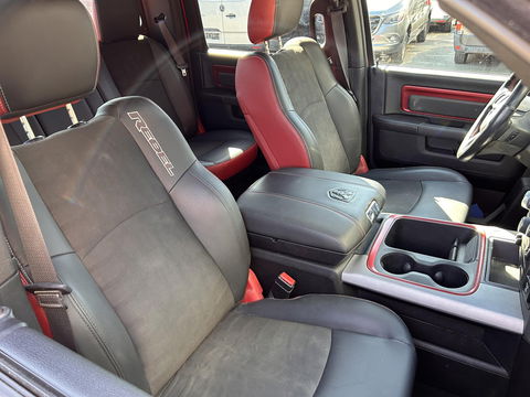 Dodge Ram Pick-Up 1500 REBEL 5.7 V8 Quad Cab 6'4 | MARGE | LUCHTVERING | PANO | OFFROAD | LEDER | 3500KG | PRINS LPG
