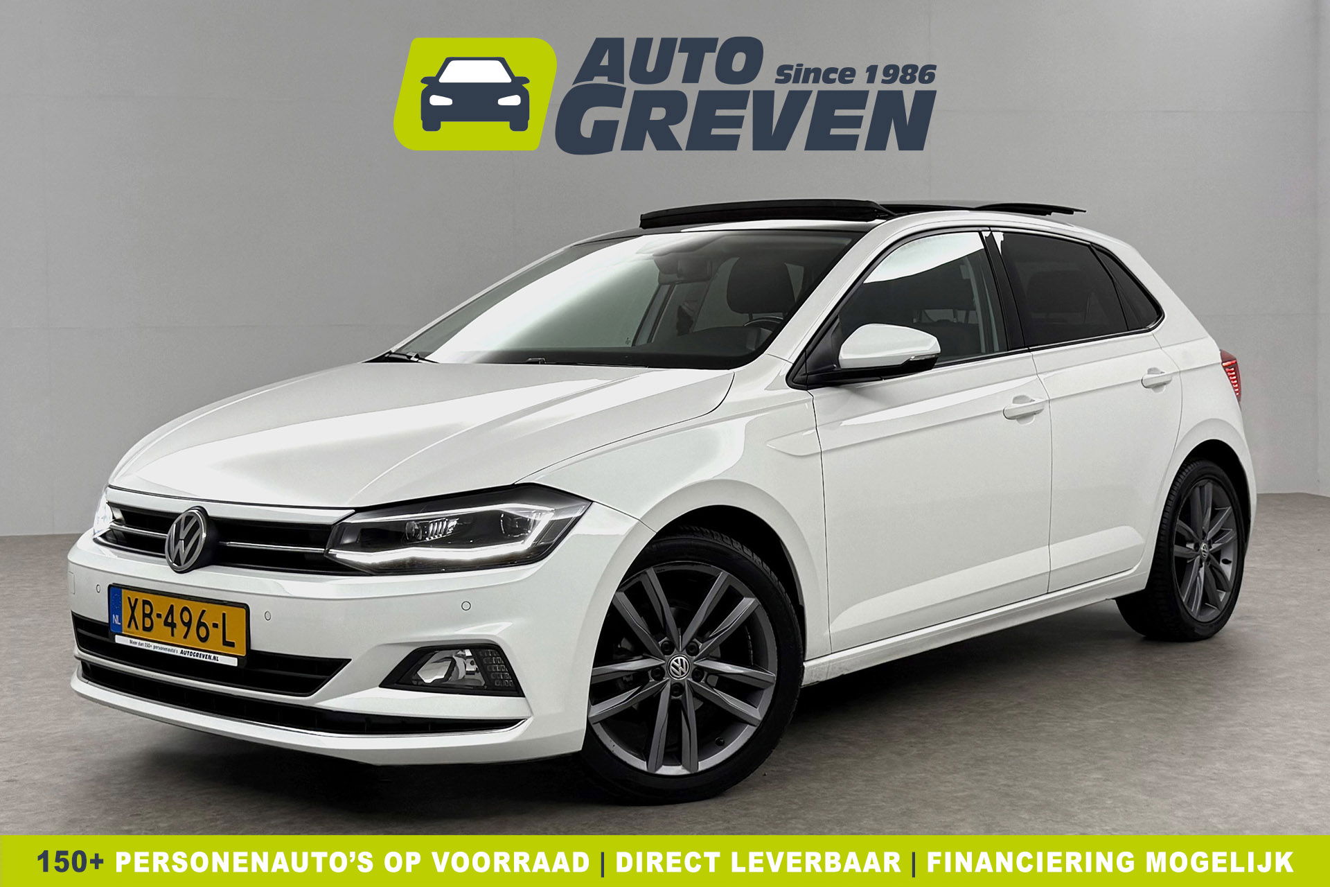 Volkswagen Polo 1.0 TSI Highline Pano DSG LED Virtual Carplay Clima Cruise Navi PDC 17''LMV