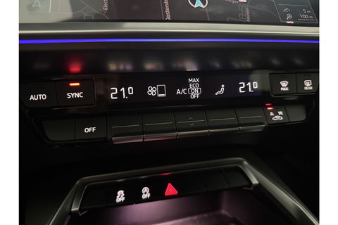 Audi A3 35 TFSI S Line 150PK LED Sfeer Carplay Virtual Clima Cruise Navi PDC 18''LMV