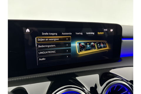 Mercedes-Benz A-Klasse 180 AMG Pano Sfeer Virtual Camera LED Clima Cruise Navi PDC 18''LMV