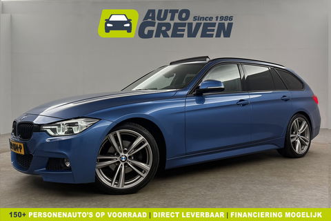 BMW 3-serie 320d High Executive M-Sport 191PK Pano Leder LED 19"LMV Clima Cruise Navi PDC Stoelverw.