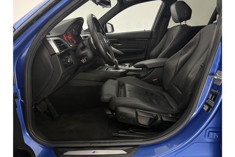 BMW 3-serie 320d High Executive M-Sport 191PK Pano Leder LED 19"LMV Clima Cruise Navi PDC Stoelverw.